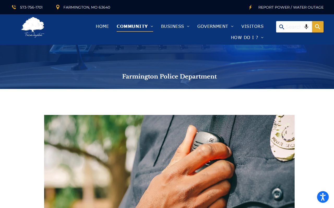 Farmington docket search traffic ticket payment municipal court clerk notice